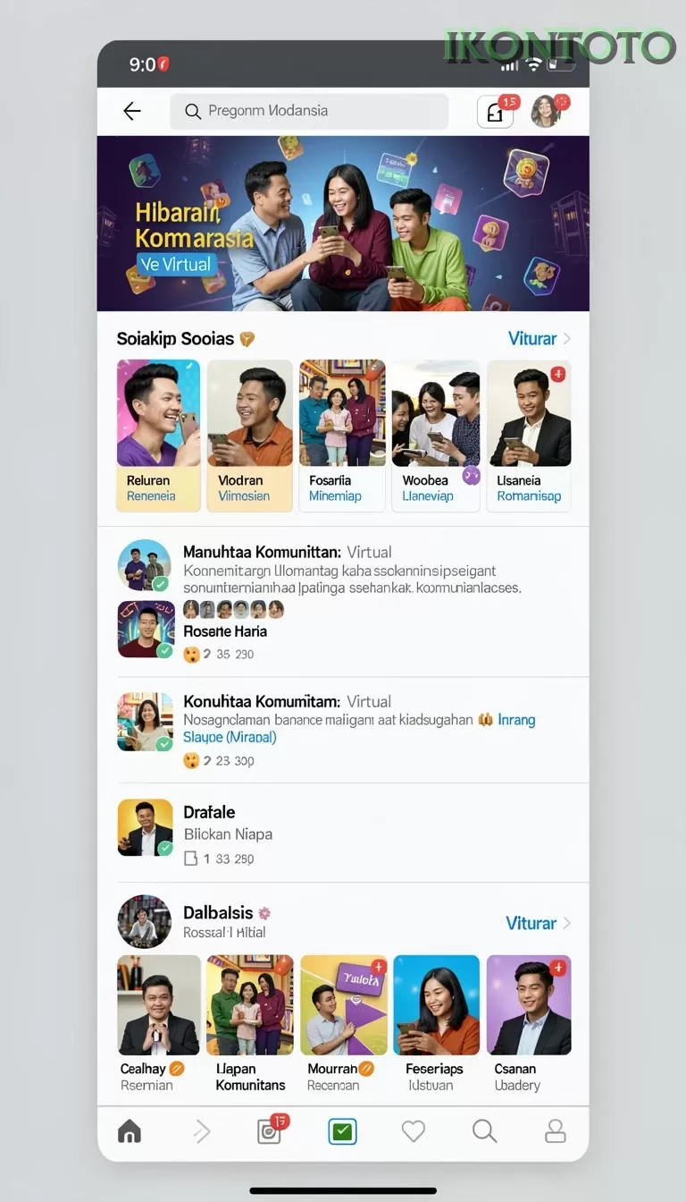 Cuplikan layar FA99 — halaman utama