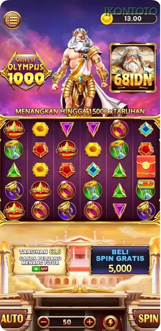 Cuplikan layar JV88 — aktivitas