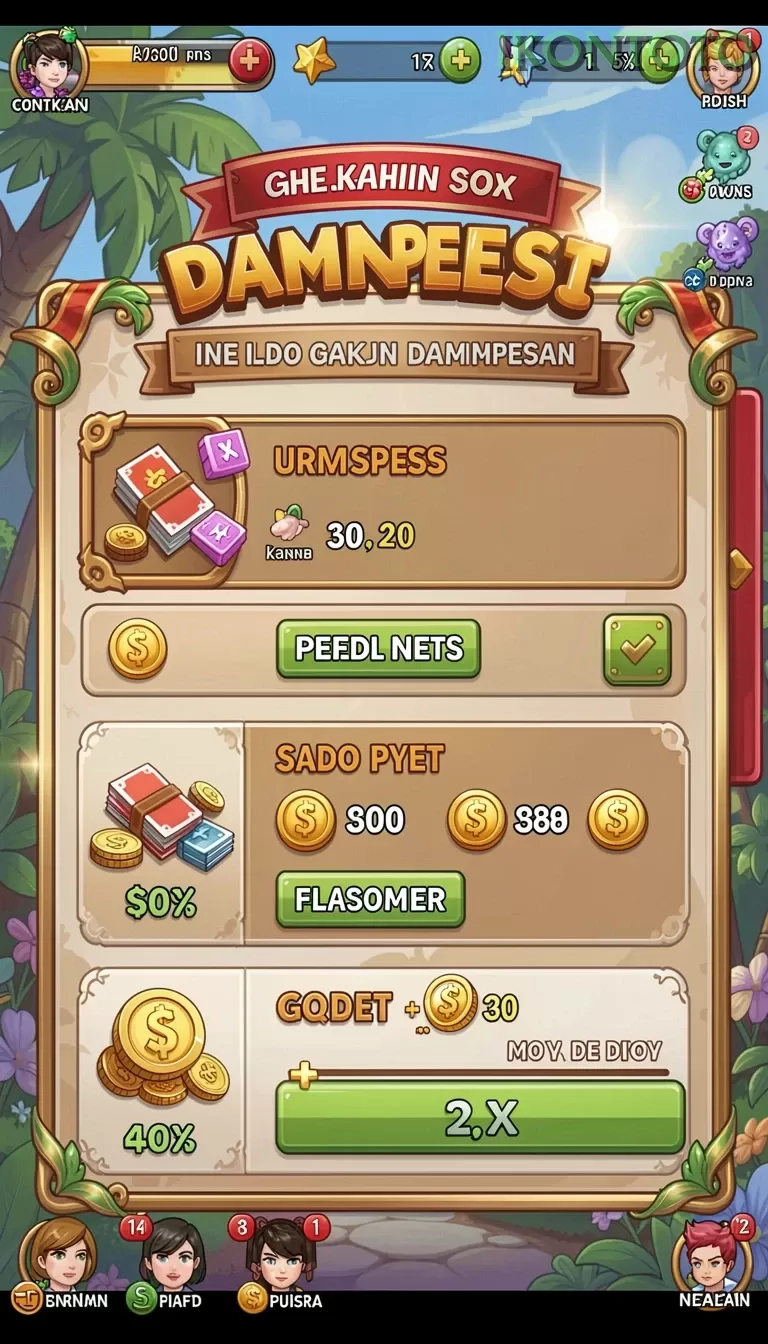Cuplikan layar AJAIB88 — aktivitas