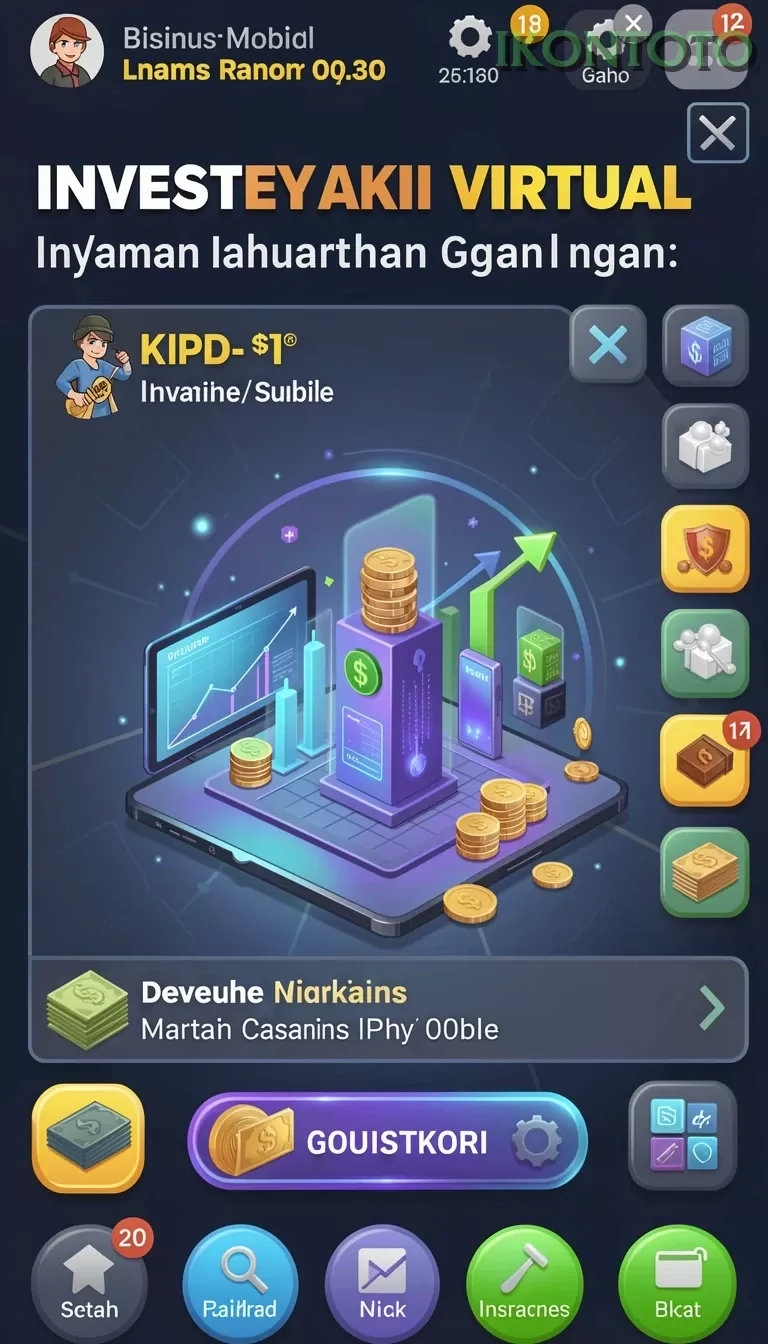 Cuplikan layar TITAN777 — aktivitas